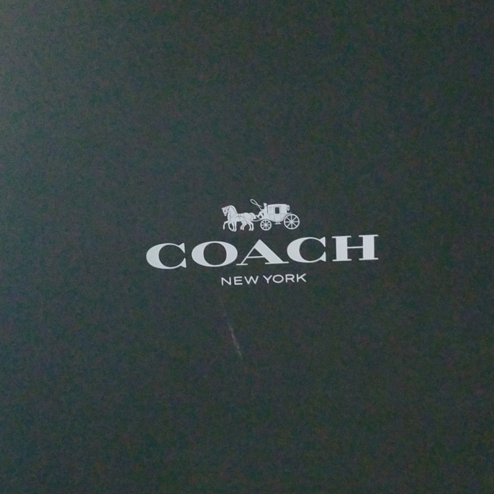 Brand new never used black Coach Dalton